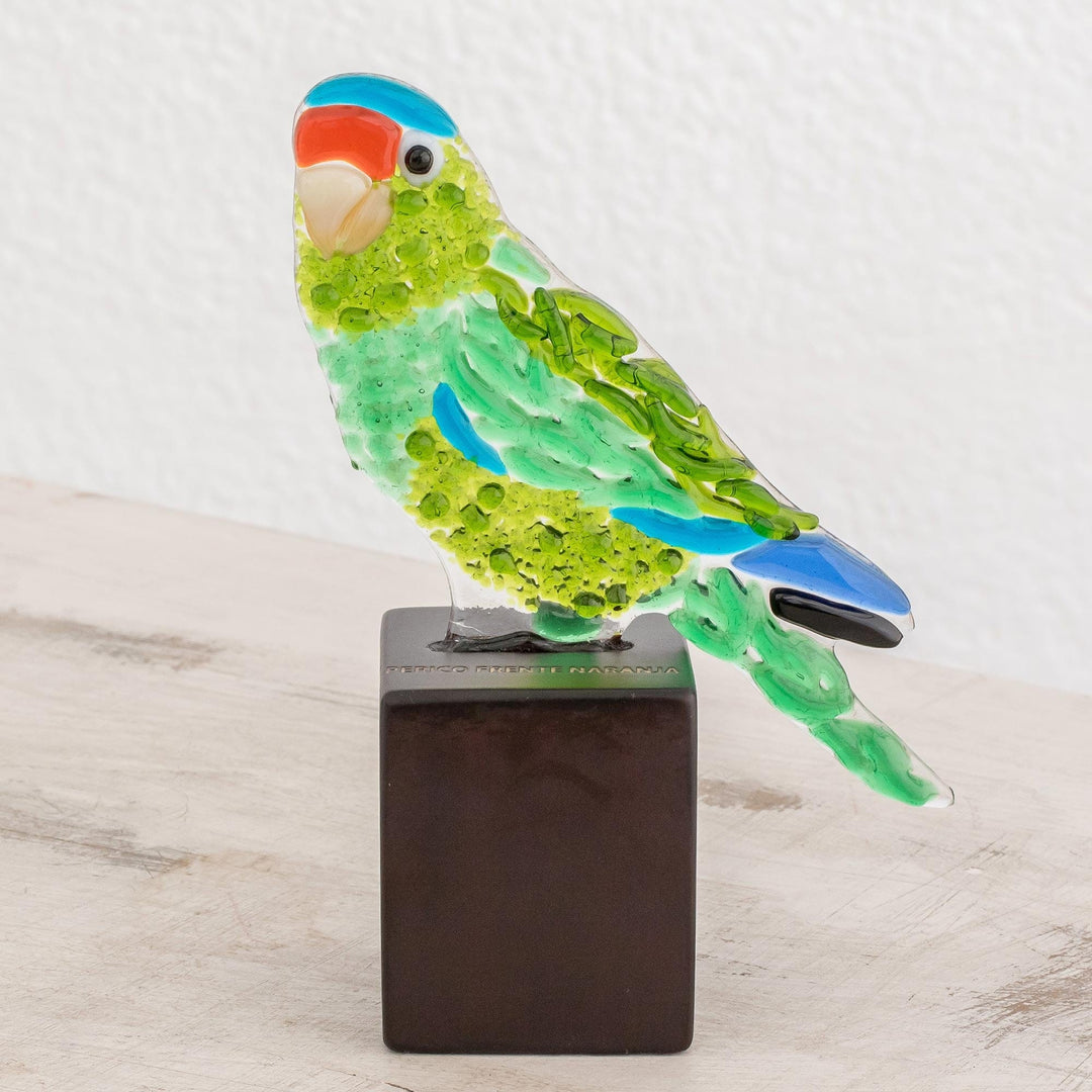OrangeFace Parakeet