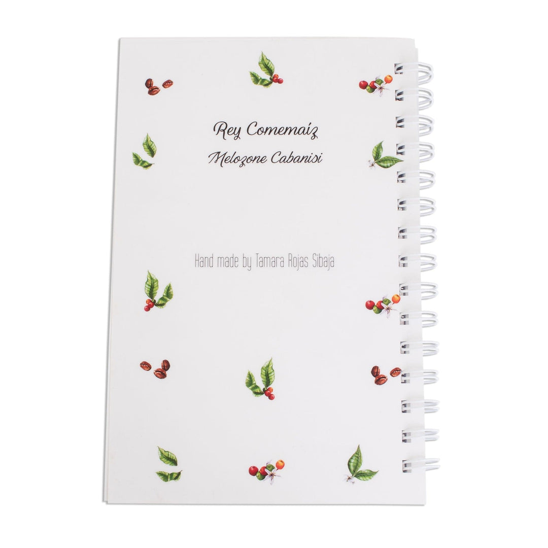 Sparrow-Themed Sustainable Paper Journal from Costa Rica - Ground Sparrow