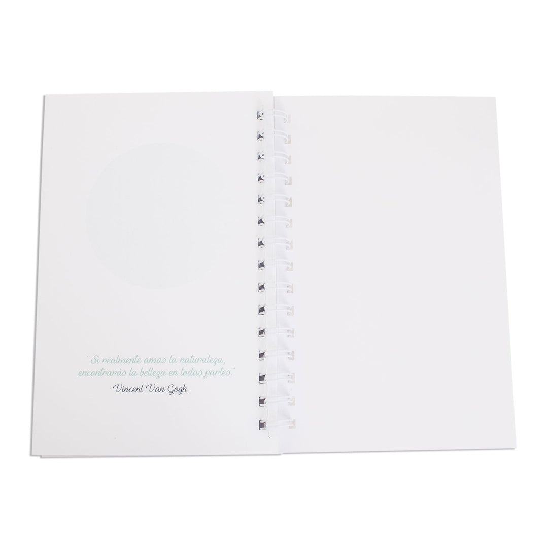 Sparrow-Themed Sustainable Paper Journal from Costa Rica - Ground Sparrow