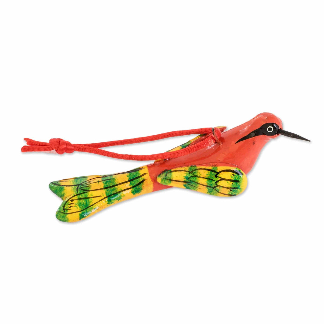 Ceramic Bird Ornaments (Set of 6) - Flight of Love