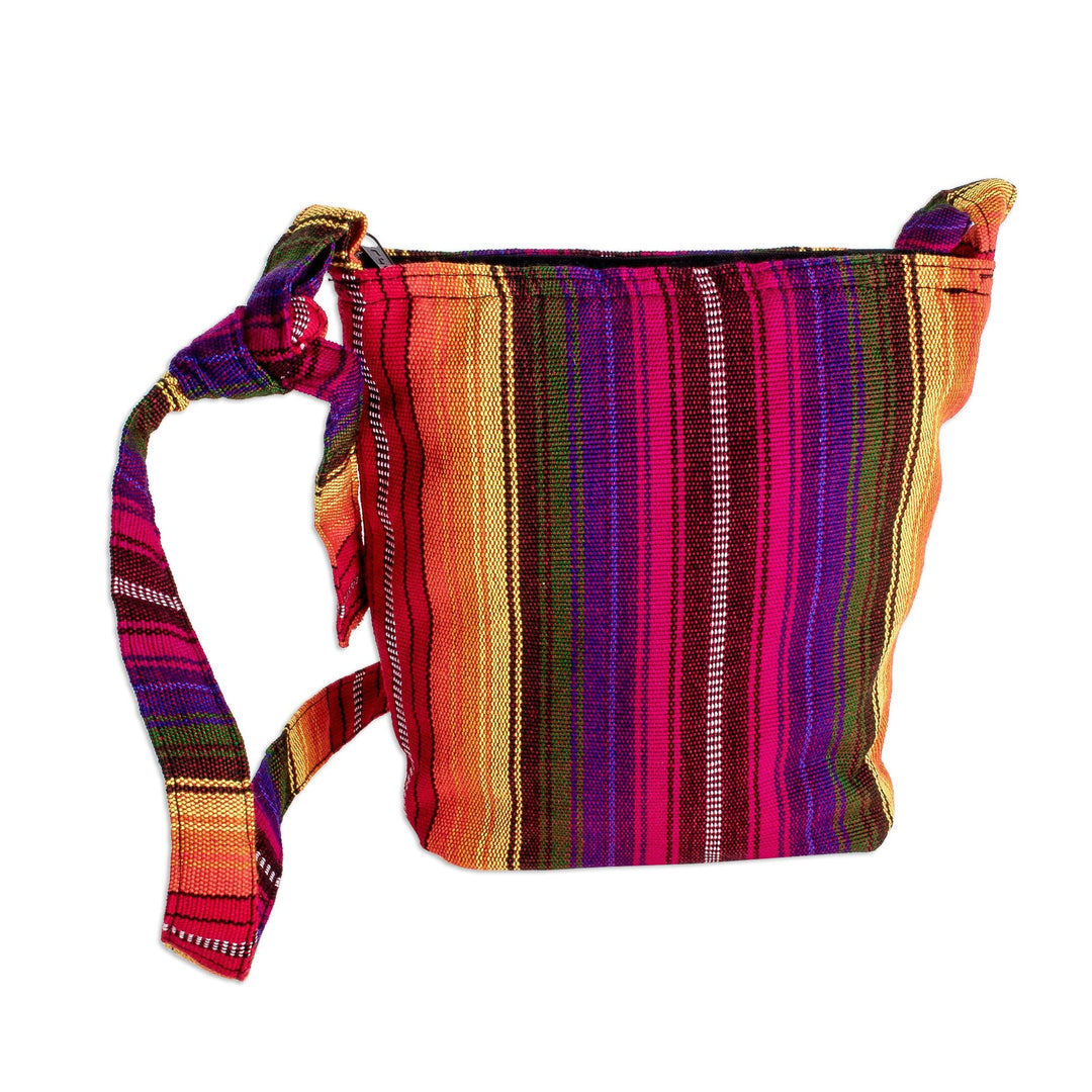 Rainbow Striped Cotton Sling - Rainbow of Love