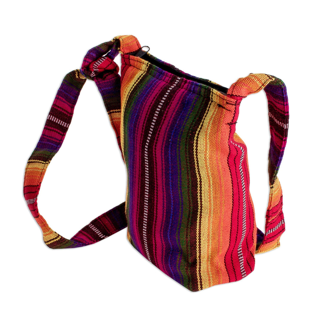 Rainbow Striped Cotton Sling - Rainbow of Love