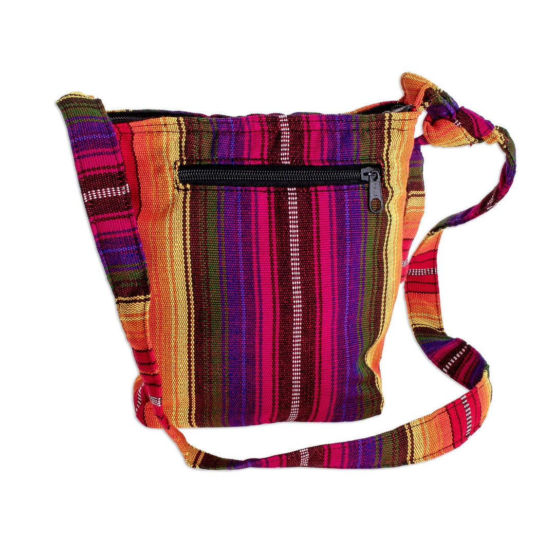 Rainbow Striped Cotton Sling - Rainbow of Love