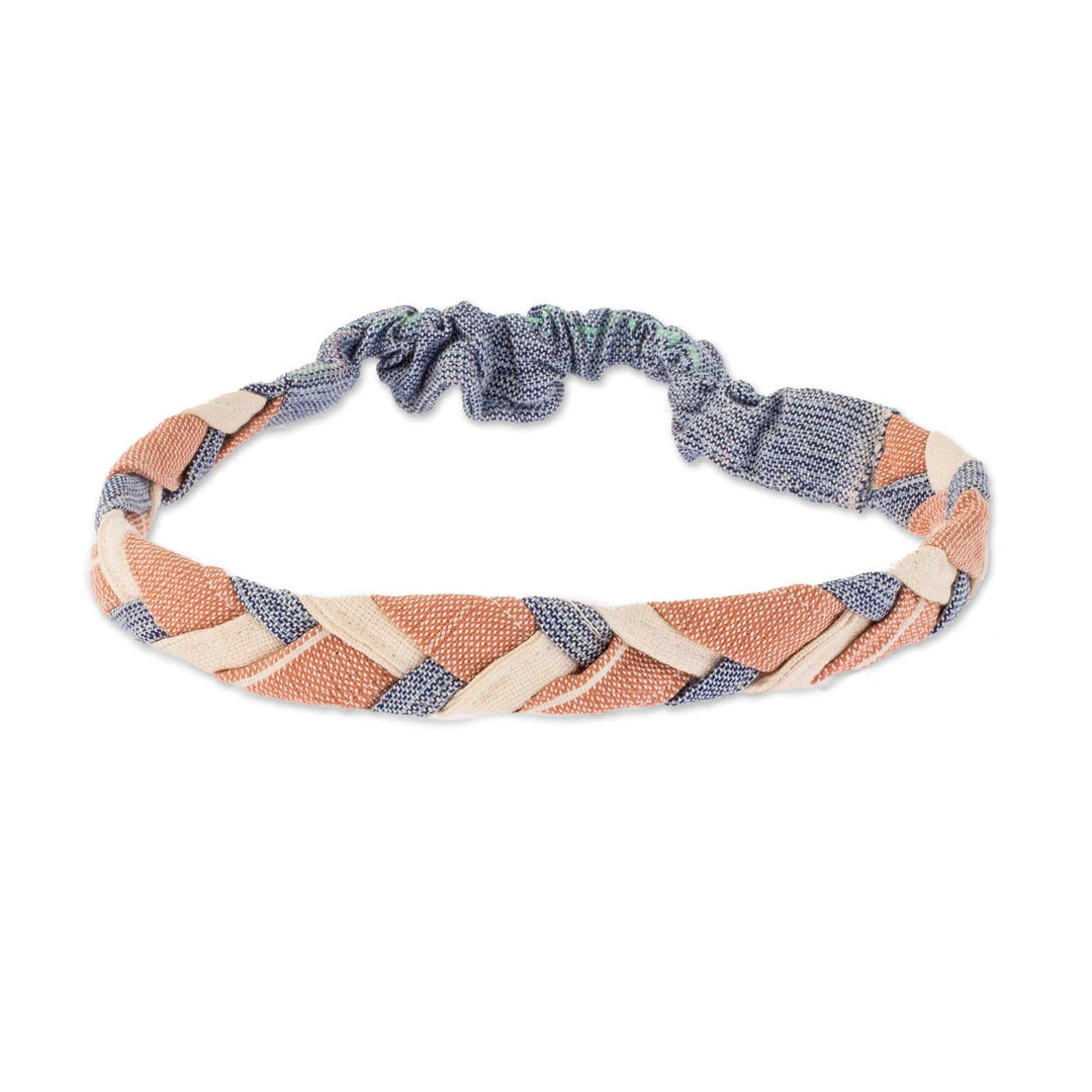 Multicolored Artisan-Crafted Headband - Sololá Autumn