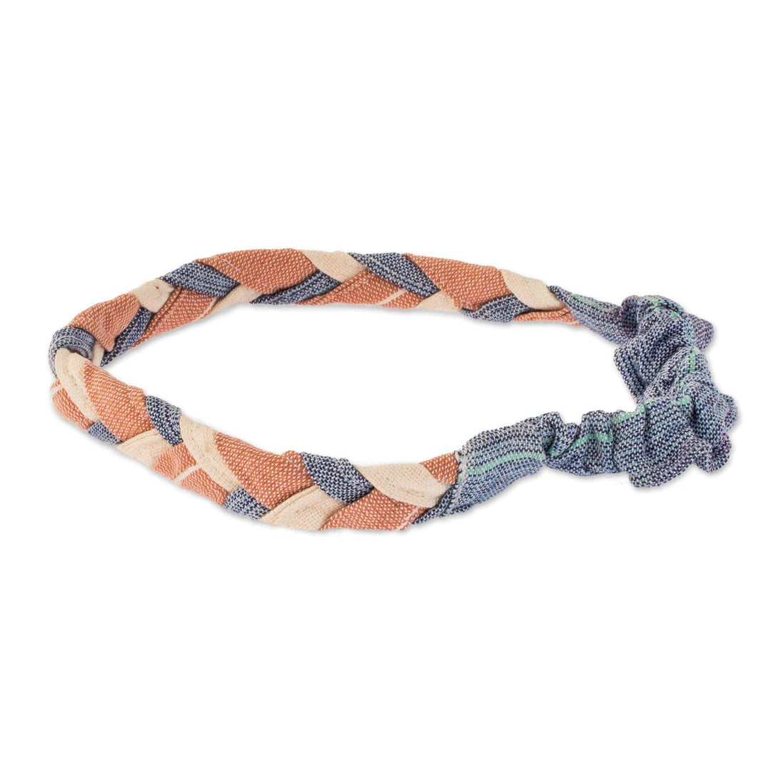 Multicolored Artisan-Crafted Headband - Sololá Autumn