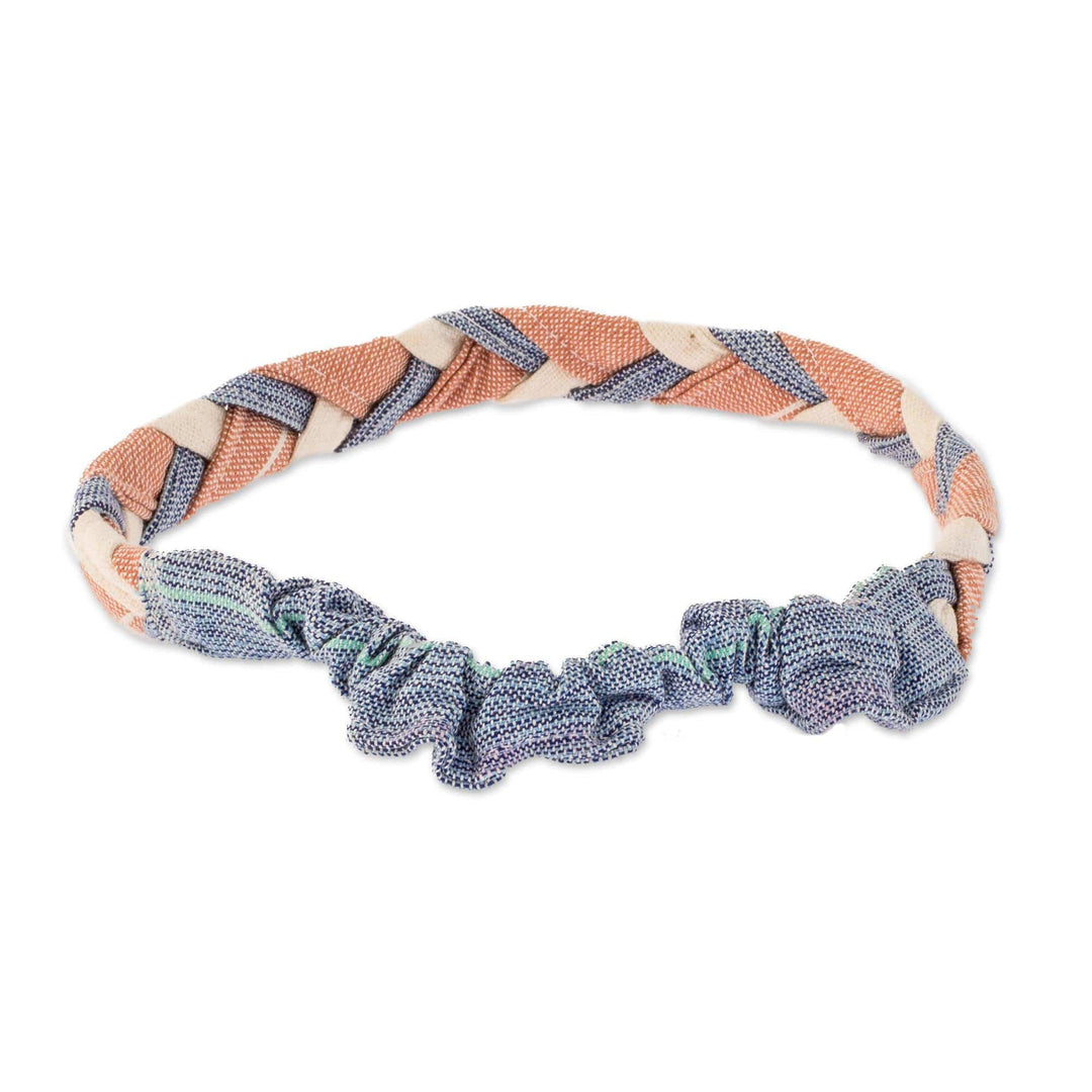 Multicolored Artisan-Crafted Headband - Sololá Autumn