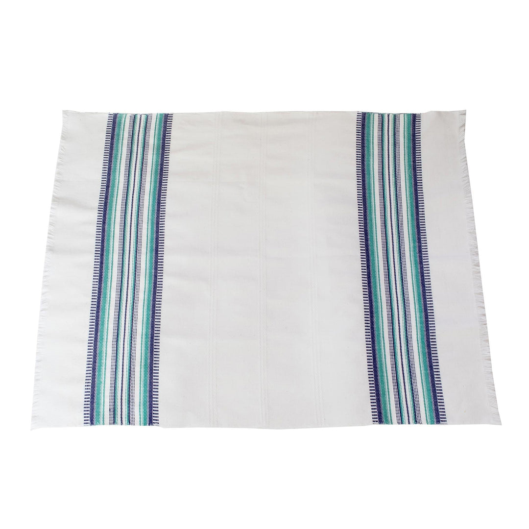Set of 3 Handwoven Guatemalan Cotton Dish Towels - Berry Colors
