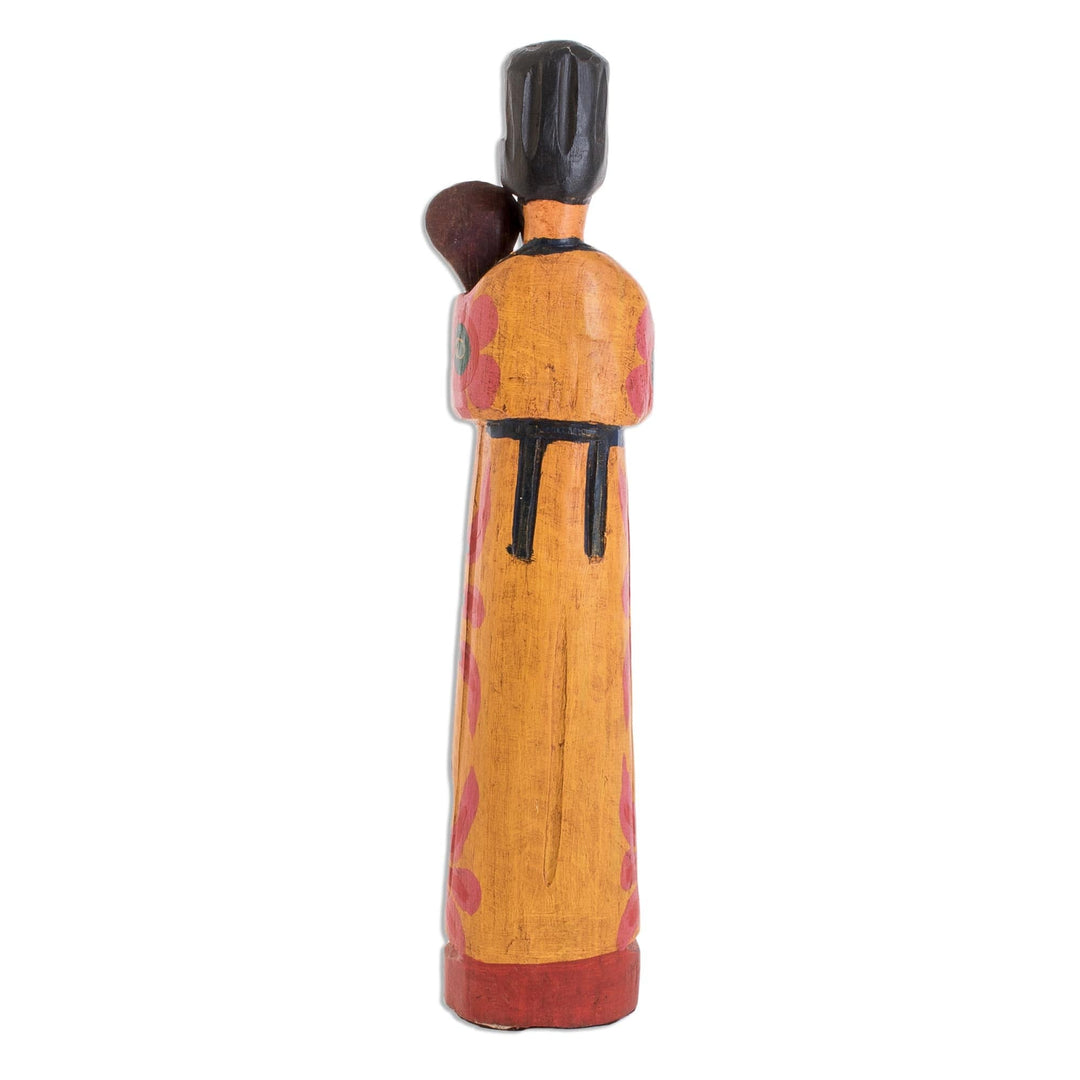Wood Statuette of Saint Paschal Baylon - Saint Paschal Baylon