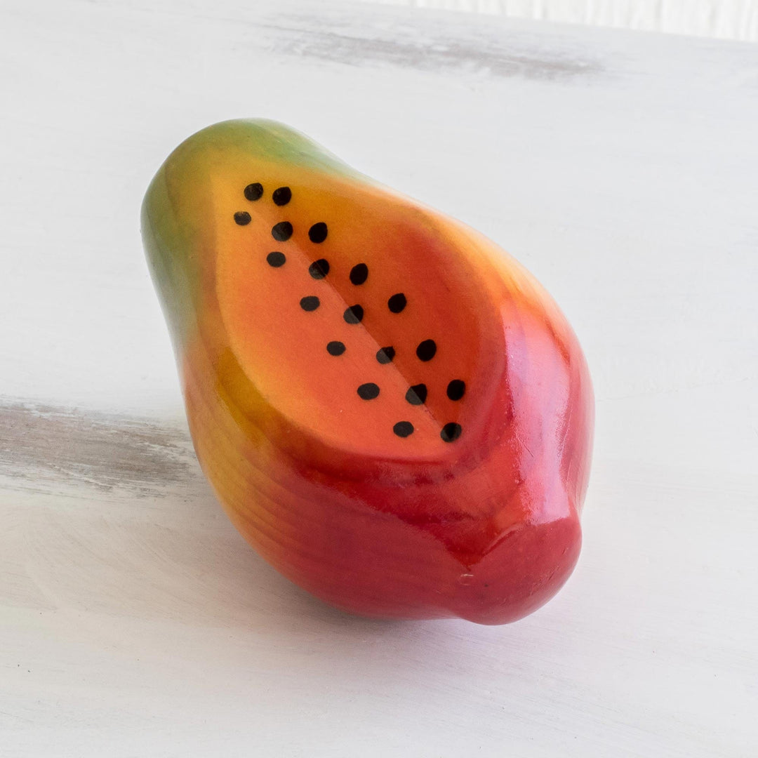 Sliced Papaya