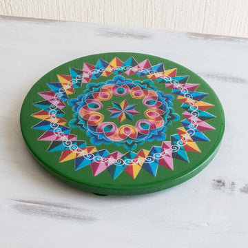 Costa Rican Mandala in Green