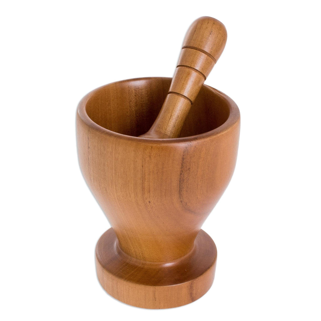 Wood Mortar and Pestle - Savory Blend