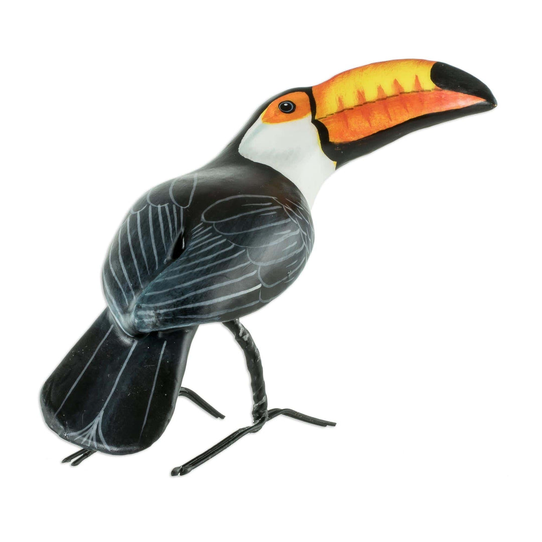 Ceramic Bird Figurine - Toco Toucan