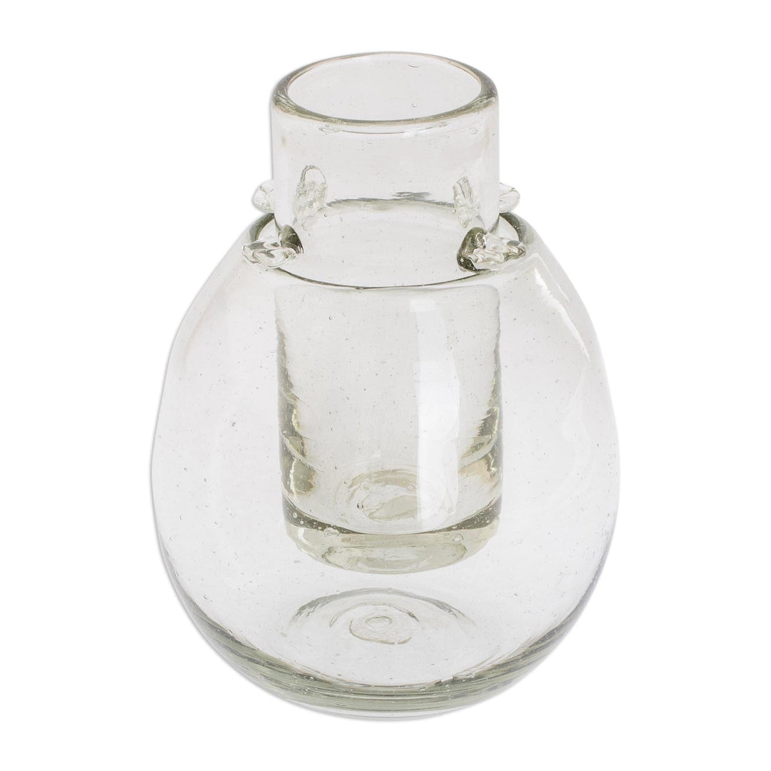 Tequila Glass with Ice Receptacle - Frosty Shot