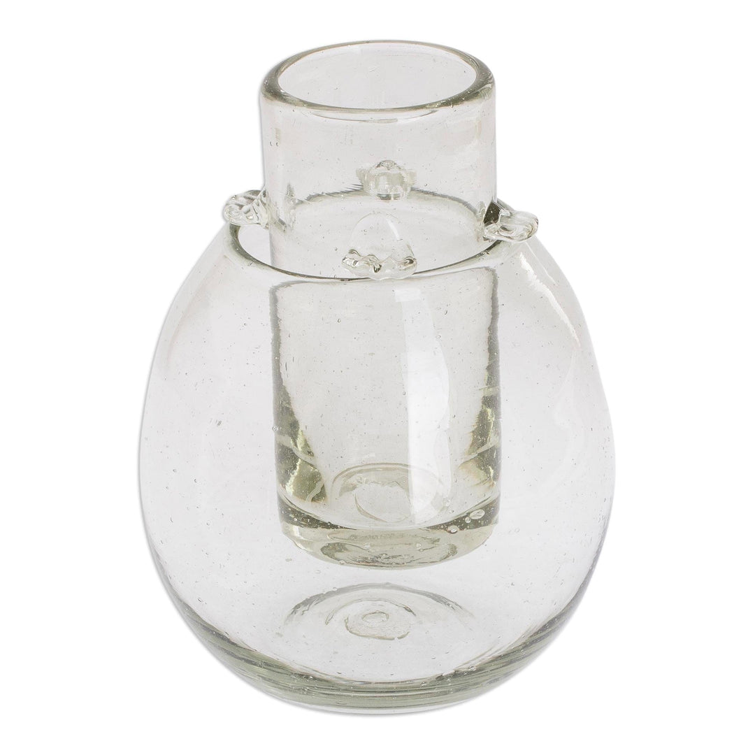 Tequila Glass with Ice Receptacle - Frosty Shot