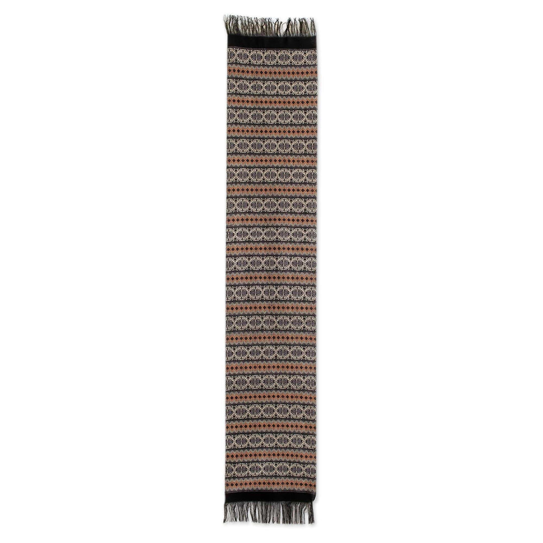 Patterned Cotton Table Runner - Peten Patterns