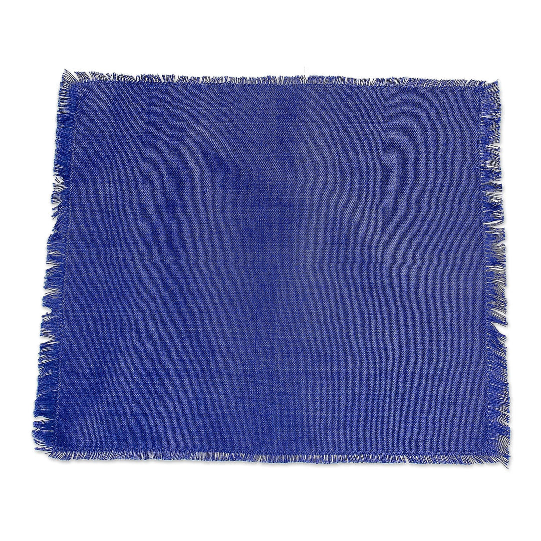 Blue/Multi Table Linen Set (Set for 6) - Solola Blue