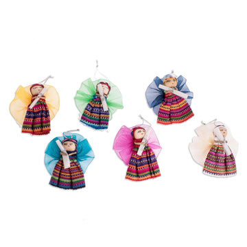Worry Doll Ornaments (Set of 6) - Angels of Hope