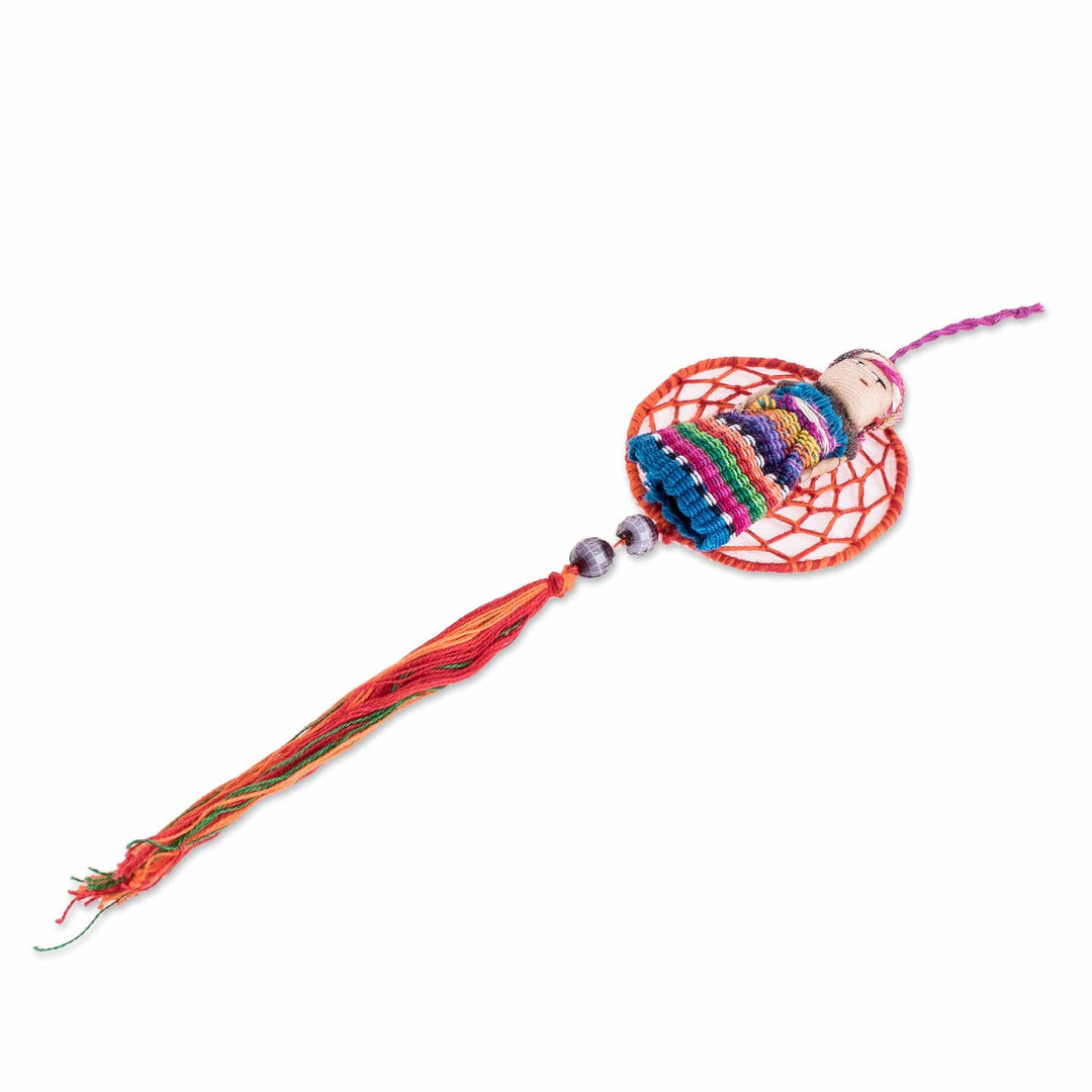 Handmade Guatemalan Ornaments (Set of 6) - Dreamcatcher Angels