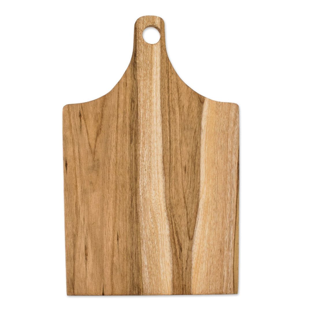 Pyrographic Laurel Wood Cutting Board with Bird - Laurel Toucan