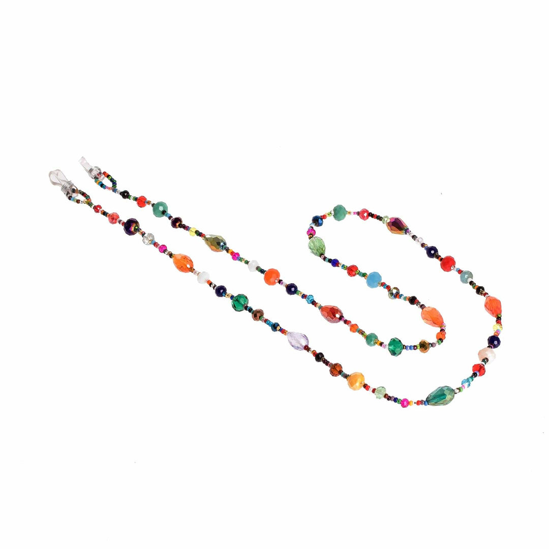 Handmade Bead Eyeglass Lanyard - Sololá Festival