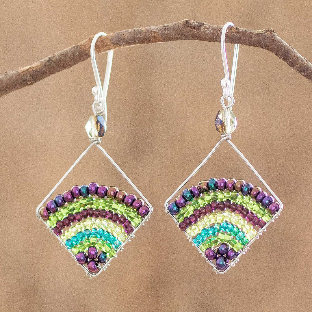 Green and Purple Rainbow