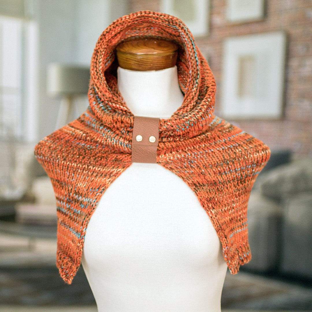 Orange Modern Cowl