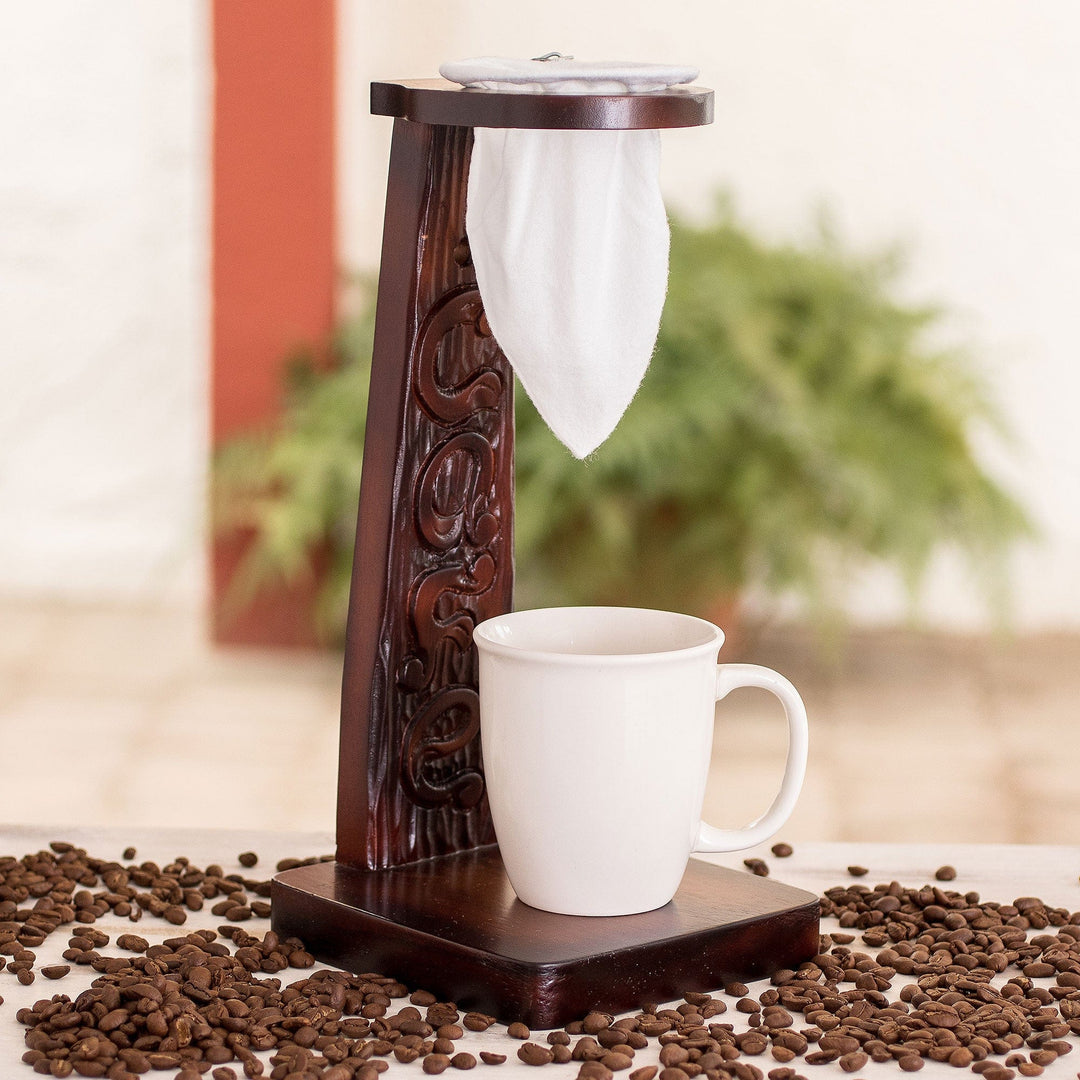 Coffee Pour Over Dripper Stand, Costa Rican Coffee Maker, Central