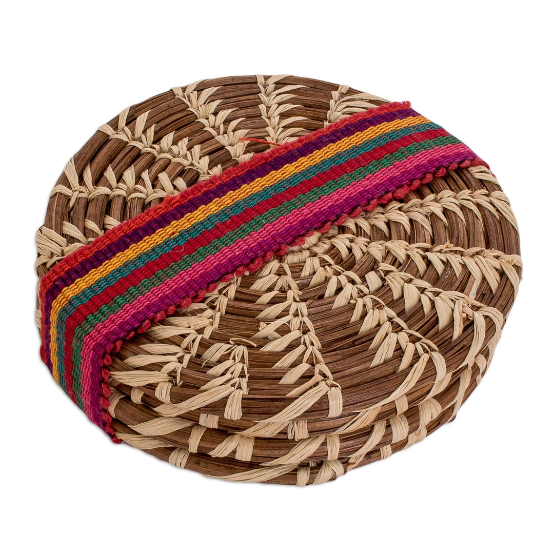 Woven Natural Fiber Coasters (Set of 4) - One Vision