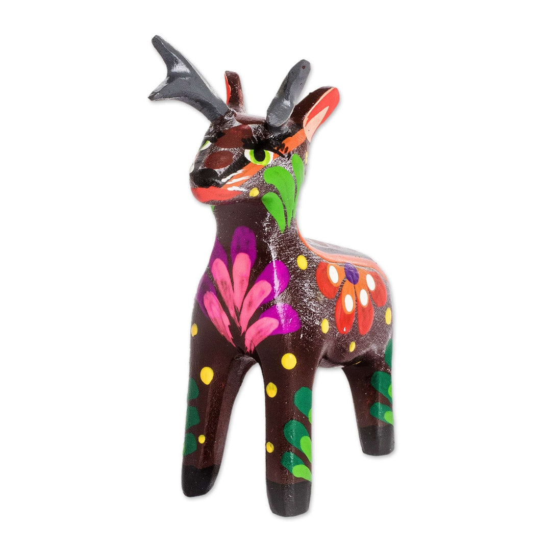 Tropical Bird Wooden Figurine - Deserving Deer