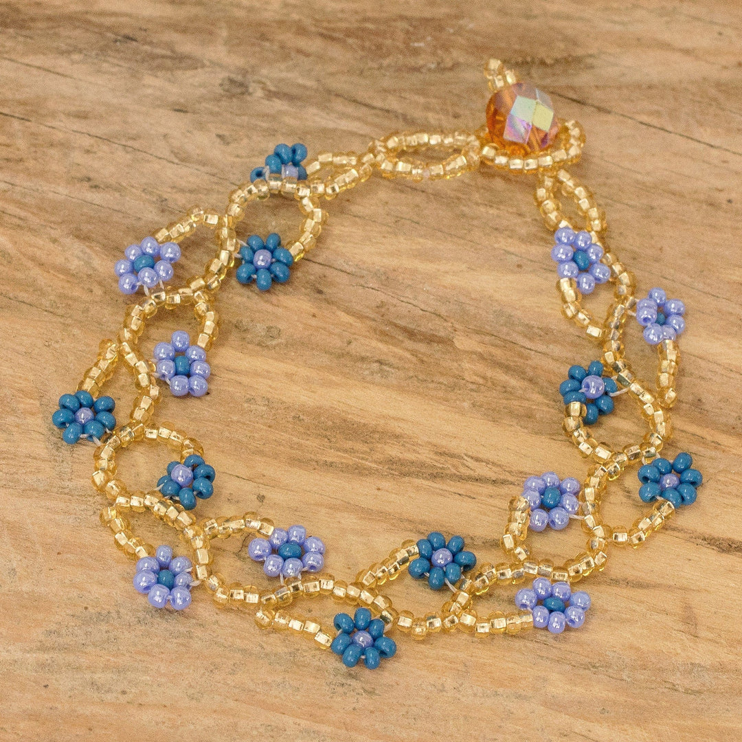 Blue Floral Hugs