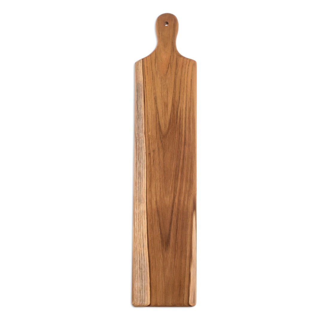 Teak Wood Taco Holder Crafted in Guatemala - Exquisite Treats