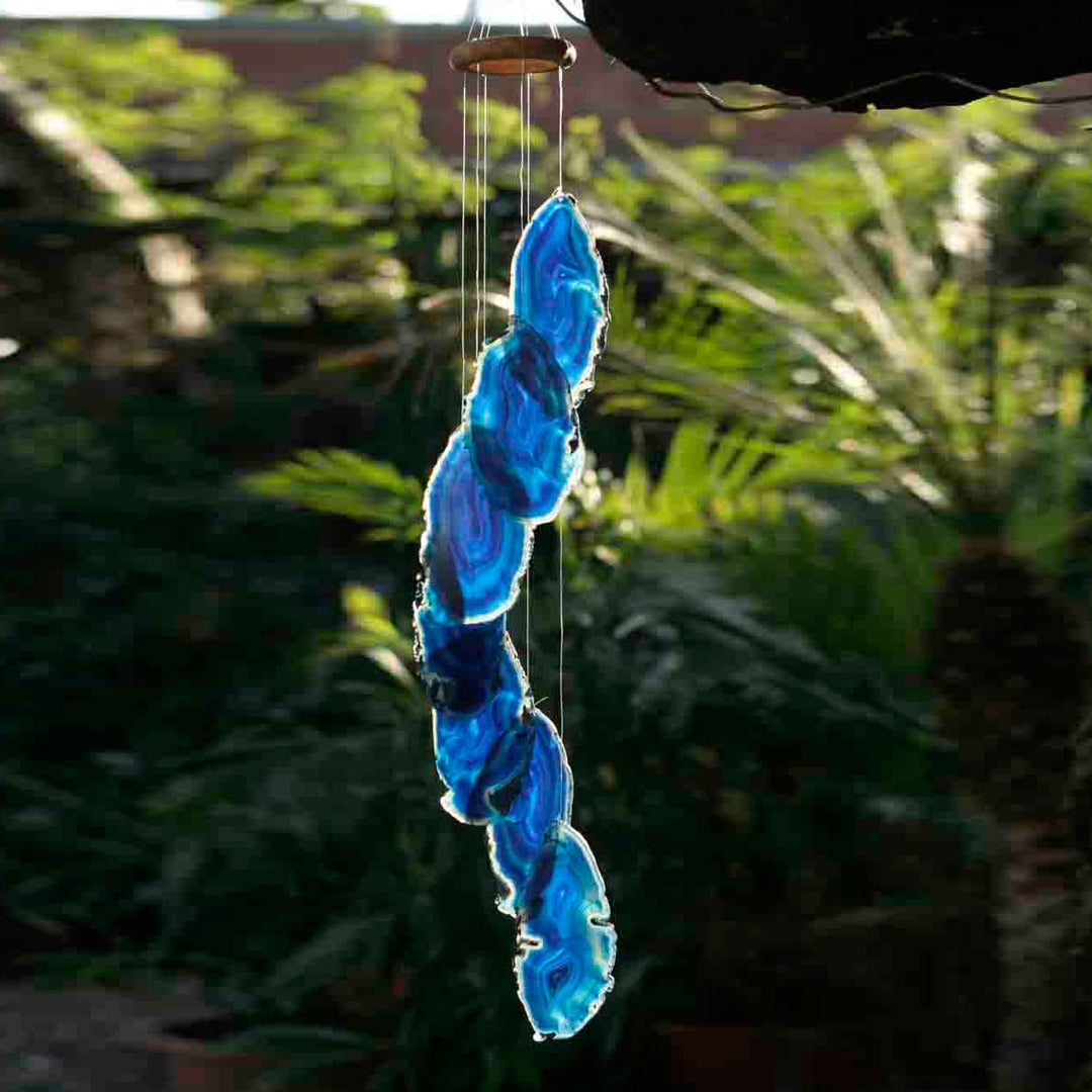 Good Fortune Stone Windchime  - Ocean Mysteries