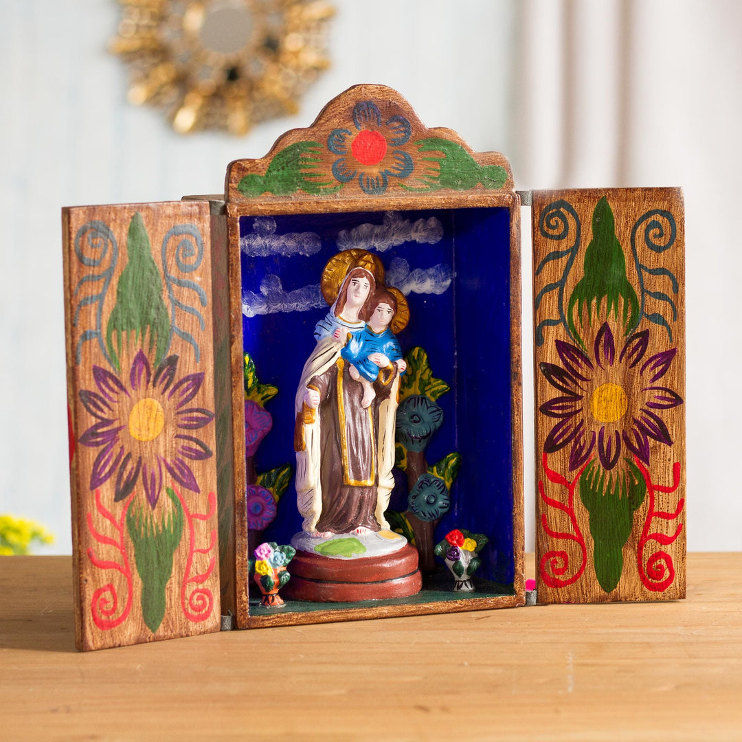 Wood Sculpture - Our Lady of Mount Carmel