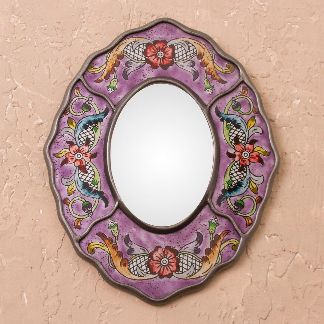 Purple Colonial Wreath