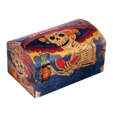Day of the Dead Decorative Wood Box - Catrina My Love
