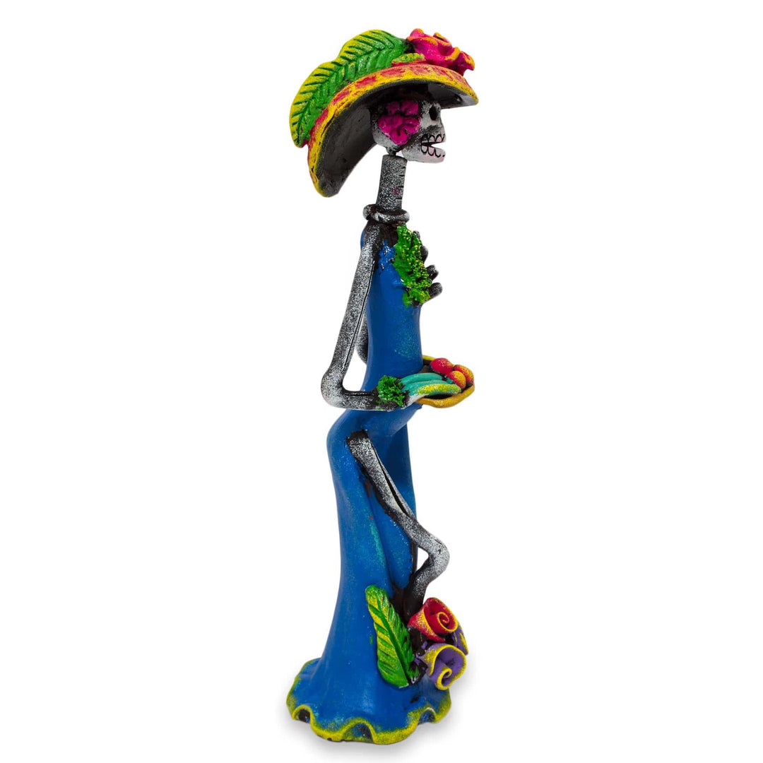 Day of the Dead Catrina Ceramic Figurine - Catrina the Temptress