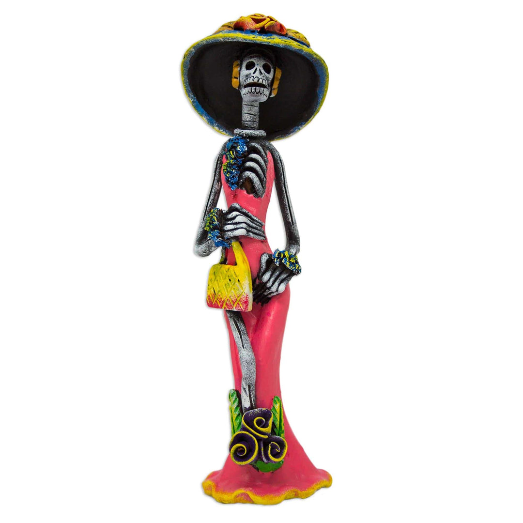 Catrina Day of the Dead Ceramic Sculpture - Gorgeous Catrina
