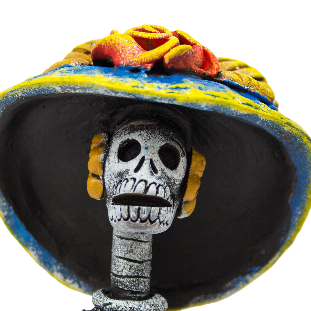 Catrina Day of the Dead Ceramic Sculpture - Gorgeous Catrina