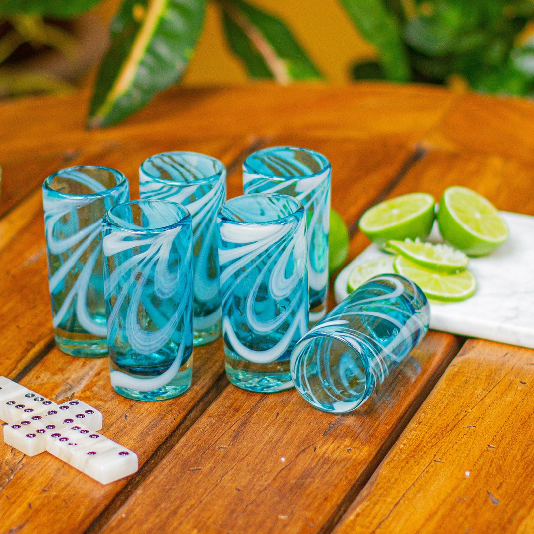 Whirling Aquamarine