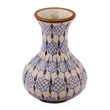 Ceramic Flower Vase - Web of Dew