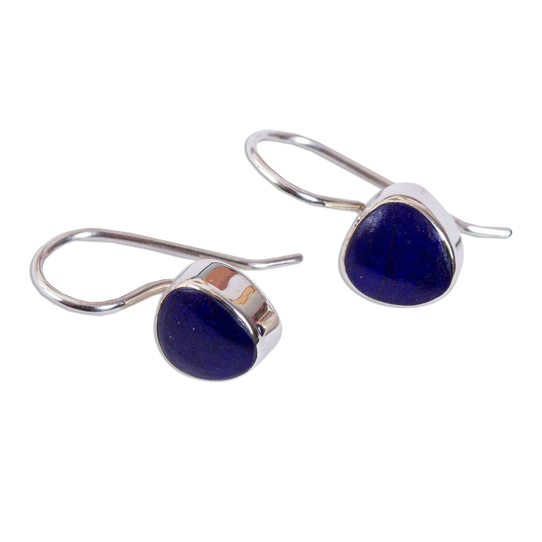 Lapis Lazuli Drop Earrings - Gleaming Gems