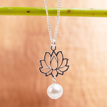 Glowing Lotus Charm