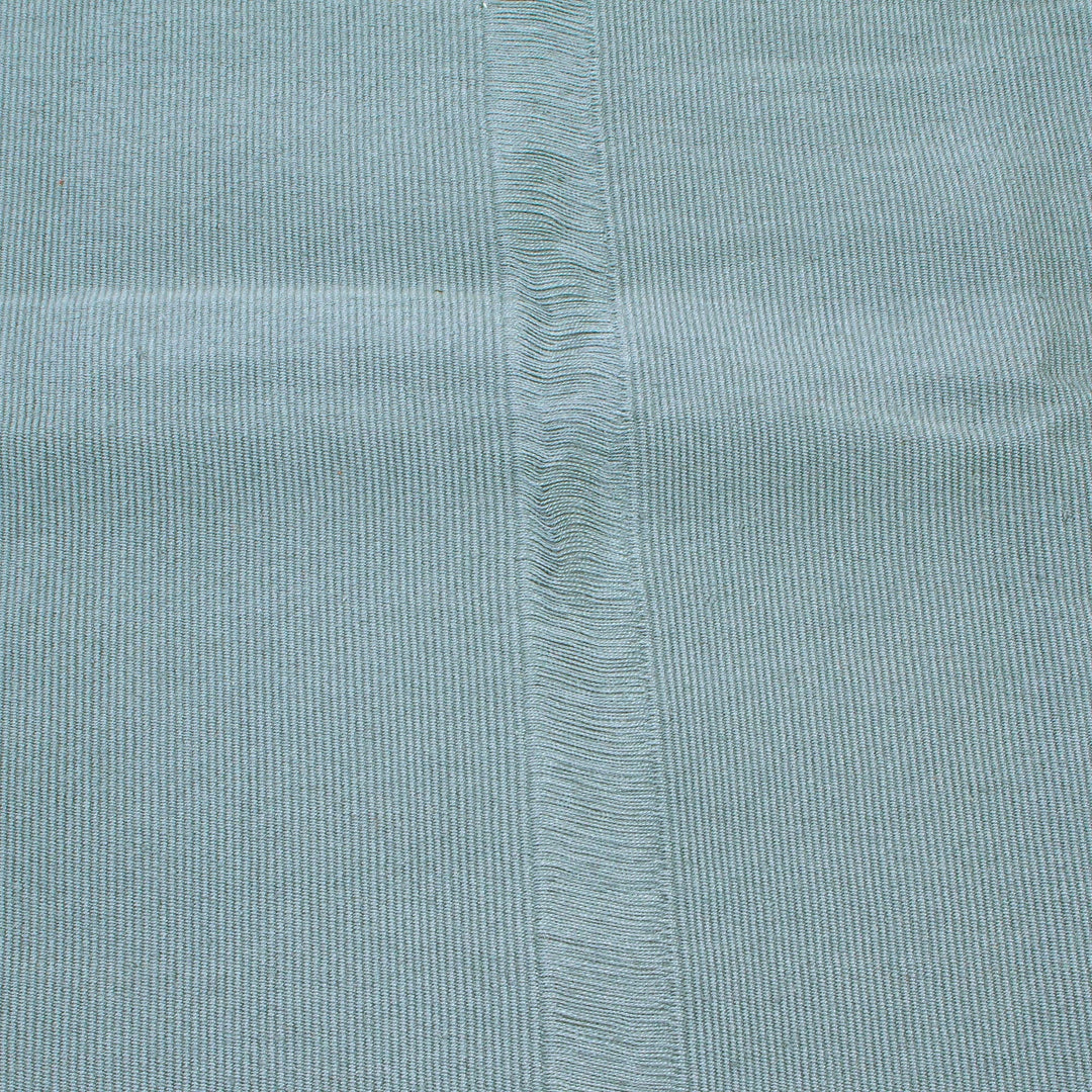 Chiapas 100% Cotton Table Runner of Blue and Grey Threads - Chiapas Sky