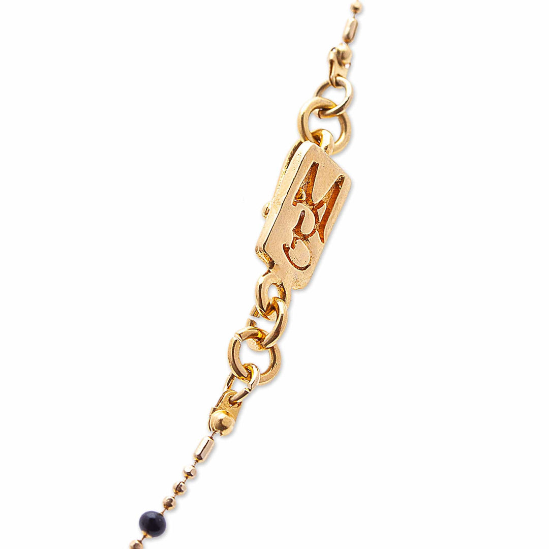 Black Wood Pendant Necklace with Butterflies - Loving Hope