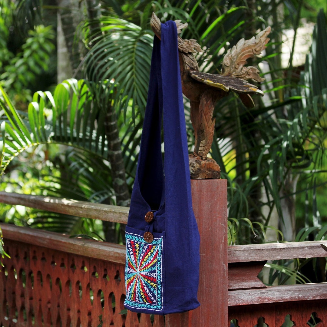 Cotton Handbag - Starburst