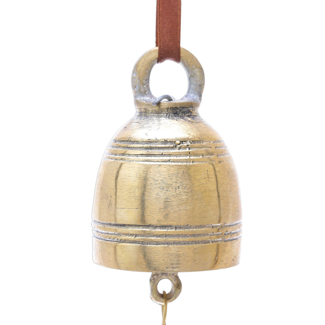 Simple Brass Bell Crafted - Golden Sound